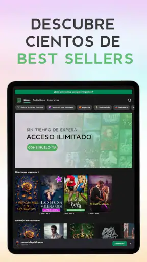 GALATEA: Libros y audiolibros screenshot