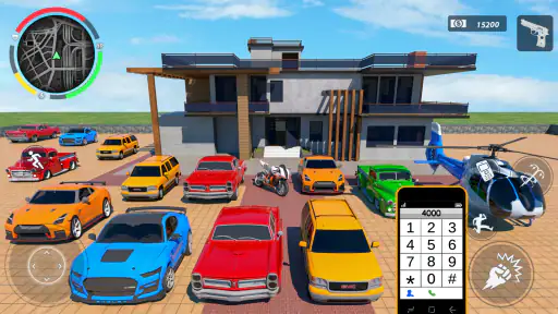 Gangster Crime City Attack 3D screenshot