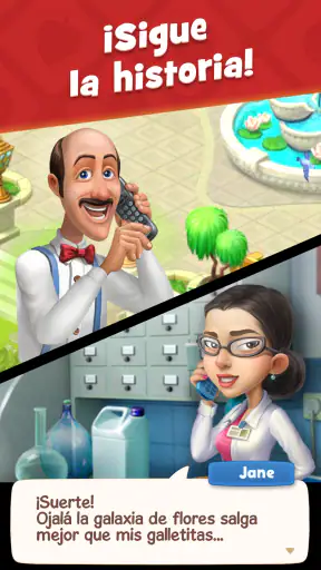Gardenscapes screenshot