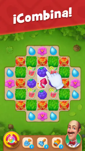 Gardenscapes screenshot