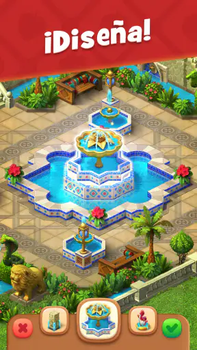 Gardenscapes screenshot