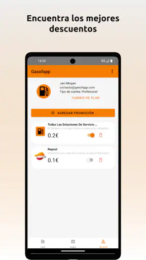 Gasofapp - Gasolineras España screenshot