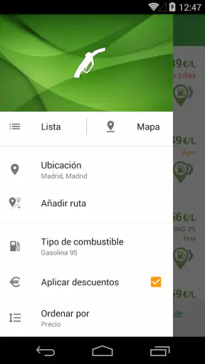 Gasolina y Diesel España screenshot