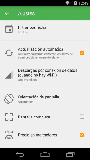 Gasolina y Diesel España screenshot