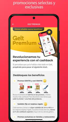 Gelt: Gana cashback screenshot