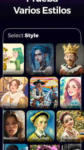 Generador de arte con IA&Fotos screenshot