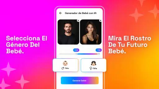 Generador de cara de bebé AI screenshot