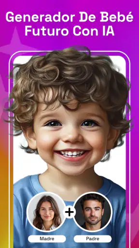 Generador de cara de bebé AI screenshot