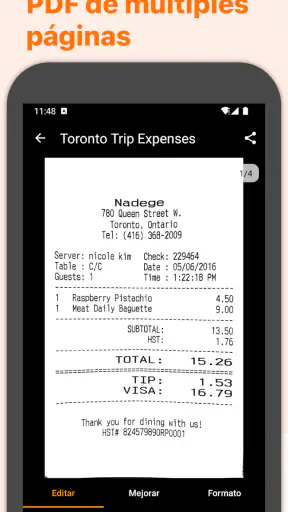 Genius Scan - PDF Scanner screenshot
