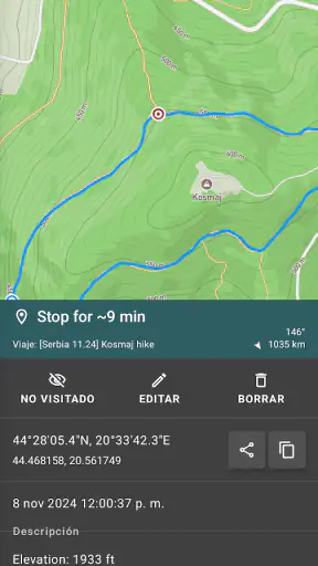 Geo Tracker - GPS tracker screenshot