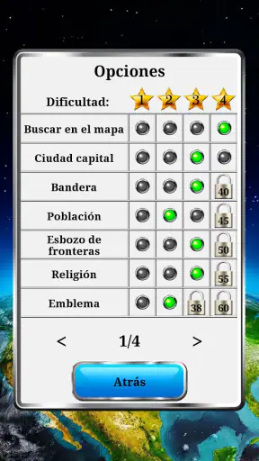 Geografía Mundial - Juego screenshot