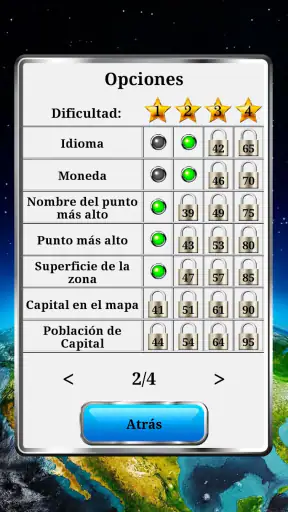 Geografía Mundial - Juego screenshot