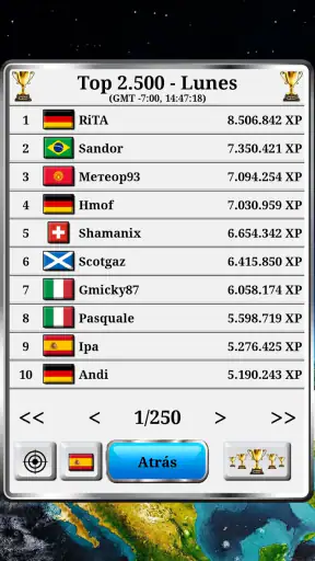 Geografía Mundial - Juego screenshot