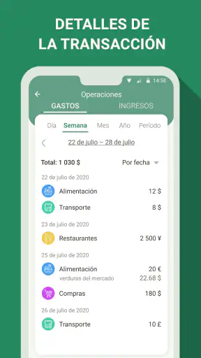 Gestor de gastos - finanzas screenshot