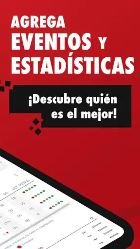 Gestor de ligas y torneos screenshot