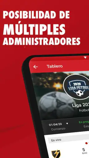 Gestor de ligas y torneos screenshot
