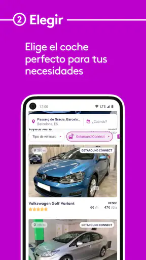 Getaround - Alquiler de coches screenshot