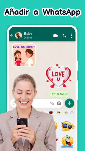 GIF Sticker & WAsticker screenshot