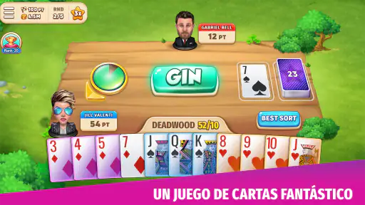 Gin Rummy Stars - Naipes screenshot