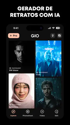 GIO: IA Editor de Fotos screenshot