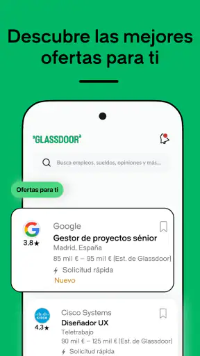 Glassdoor | Empleos y sueldos screenshot