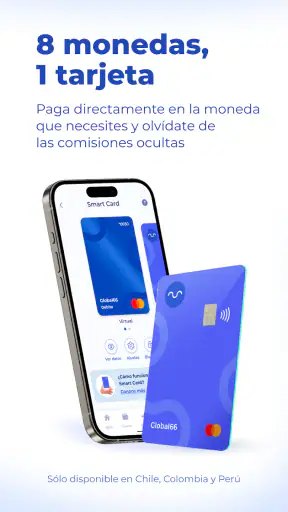 Global66: paga, envía, y más screenshot