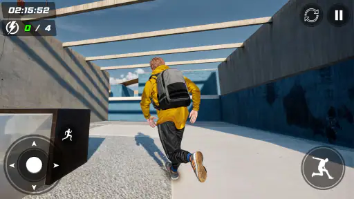 Going Up Rooftop Parkour Games screenshot