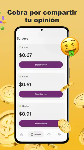 Golden Surveys - Ganar dinero screenshot