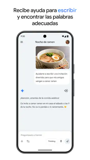 Google Gemini screenshot