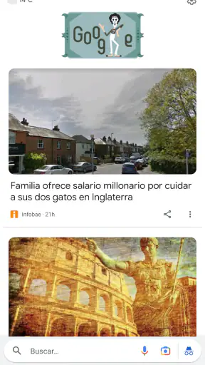 Google Go screenshot