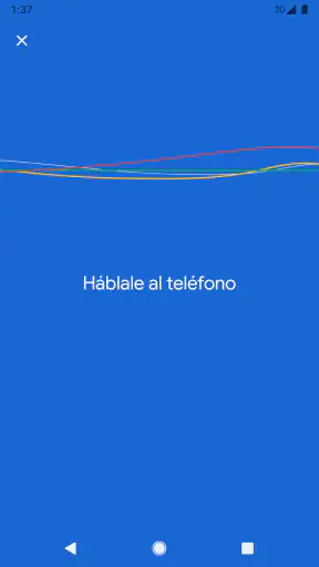 Google Go screenshot