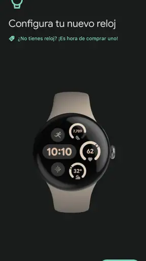 Google Pixel Watch screenshot