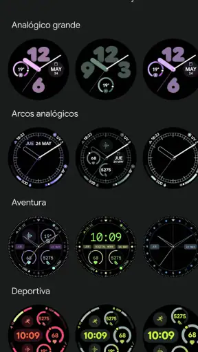 Google Pixel Watch screenshot