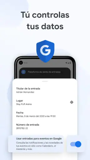 Google Wallet screenshot