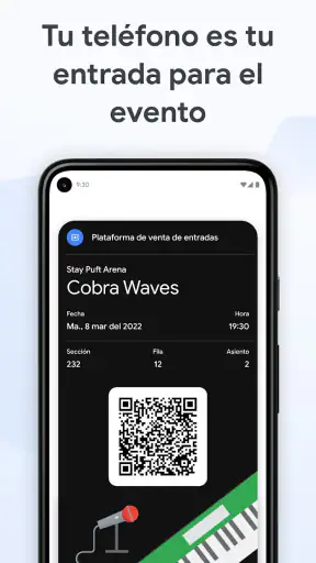 Google Wallet screenshot