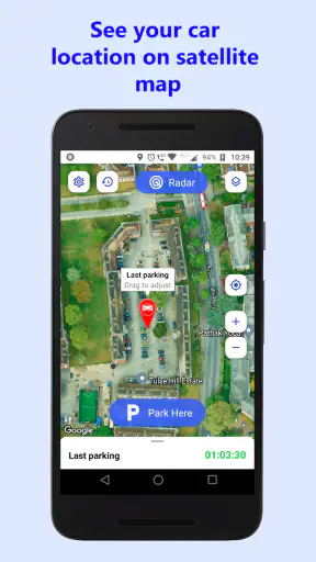 Gps coche localizador screenshot