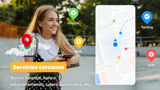 GPS, Mapas Direcciones screenshot