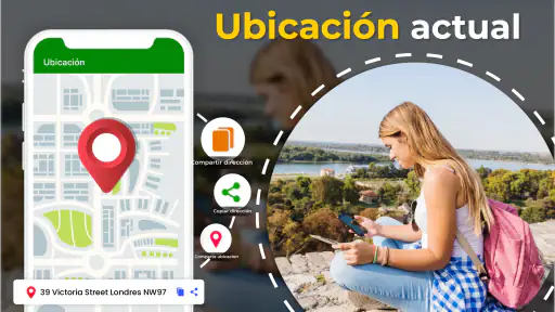 GPS Navegación: Mapa Dirección screenshot