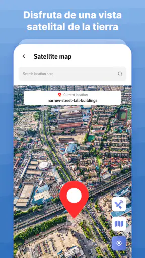GPS navegación mapa direccione screenshot