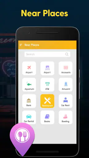 GPS Navigation, Map Directions screenshot