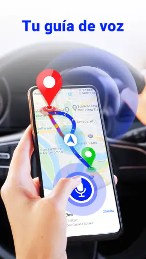 GPS por voz: Planificador screenshot