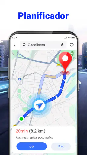 GPS por voz: Planificador screenshot