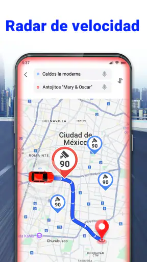 GPS por voz: Planificador screenshot