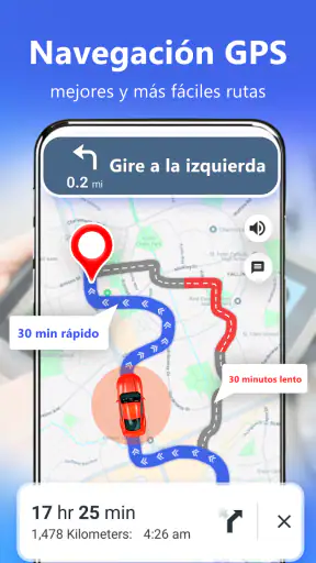 GPS satélite vista: mapas screenshot