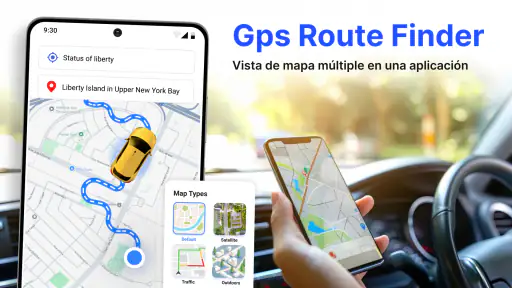 GPS satélite vista: mapas screenshot