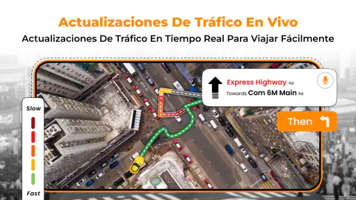 GPS Vivir Satélite Vista Mapa screenshot