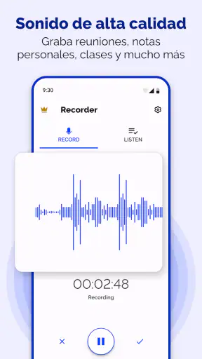 Grabador de voz - Notas de voz screenshot