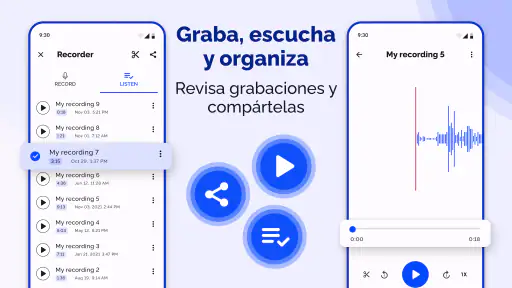 Grabador de voz - Notas de voz screenshot