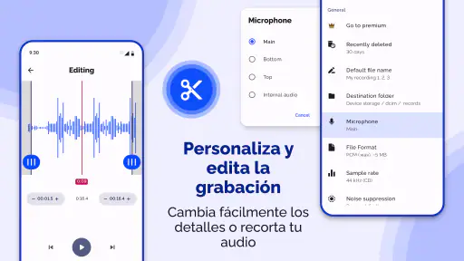 Grabador de voz - Notas de voz screenshot