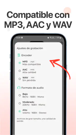 Grabadora de voz screenshot